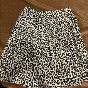 J. Crew pleated skirt